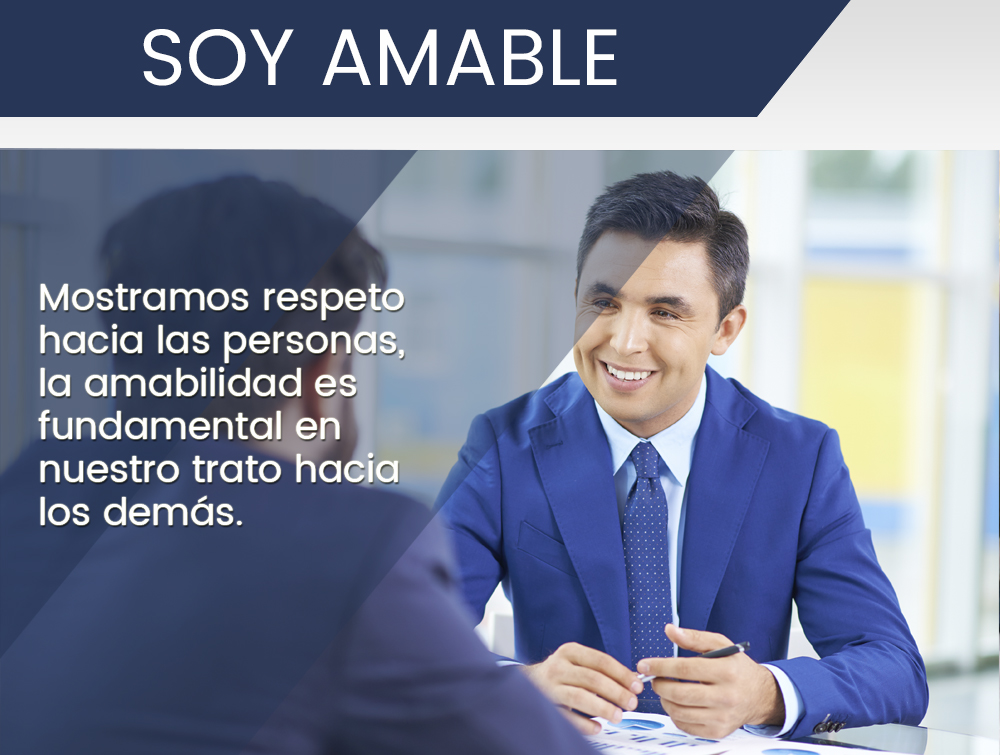 Soy amable
