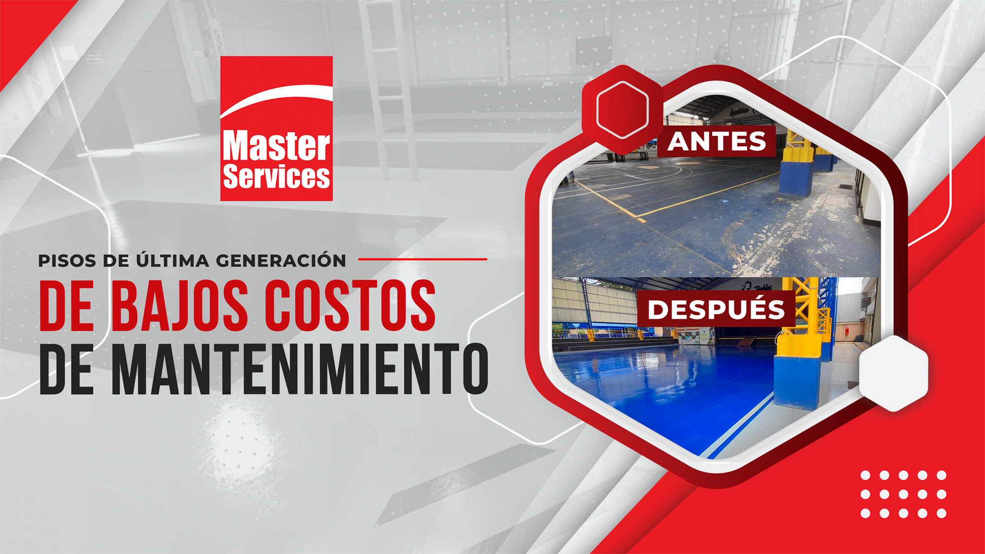 Pisos de última generación de bajos costos de mantenimiento