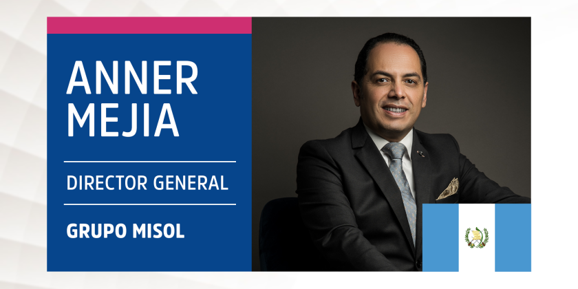 Ing. Anner Mejía, Director General de Grupo Misol, entre los 350 líderes que inspiran en la región según Revista Summa