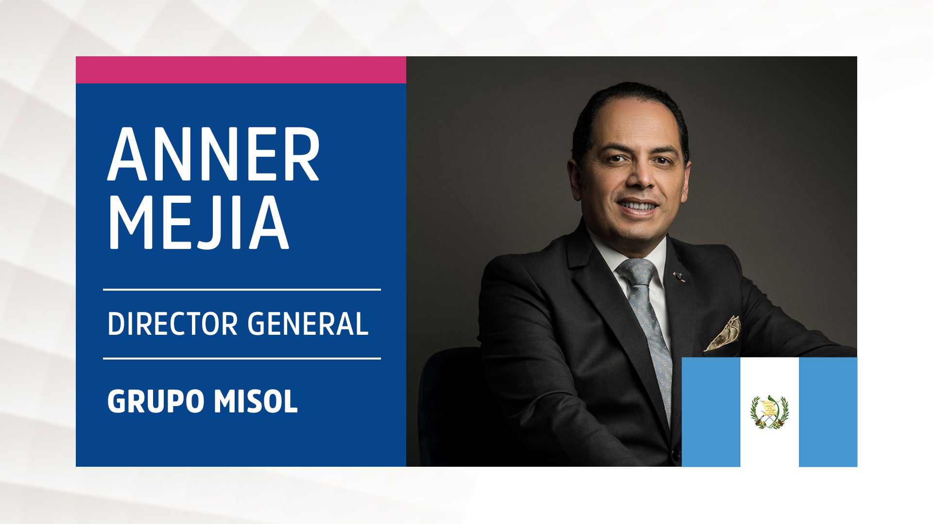 Ing. Anner Mejía, Director General de Grupo Misol, entre los 350 líderes que inspiran en la región según Revista Summa