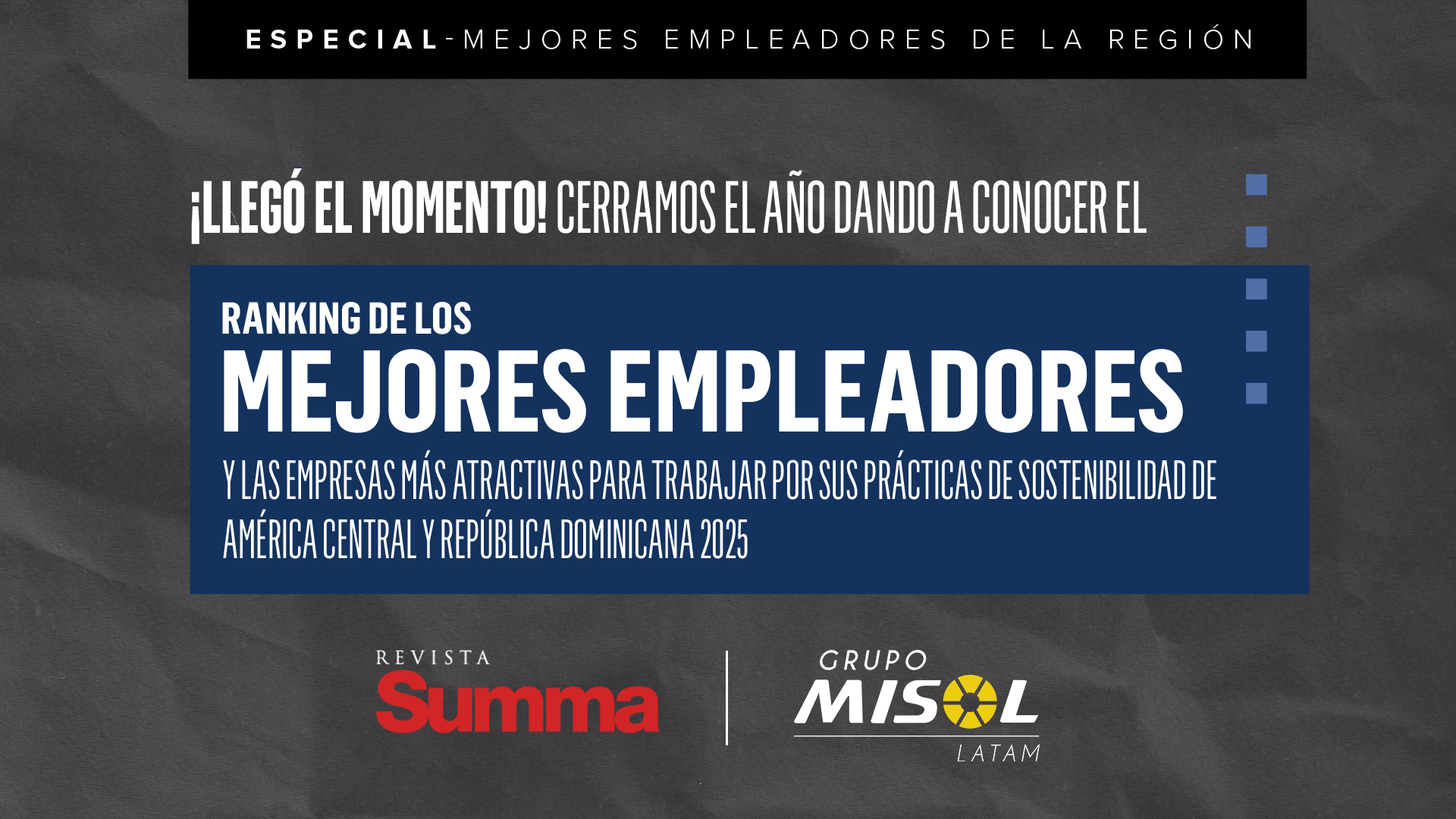 Grupo Misol entre los Mejores Empleadores de la Región según Revista Summa Digital